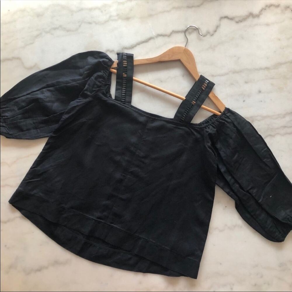 Revolve Blaque Label Cold Shoulder Top - Picture 7 of 12